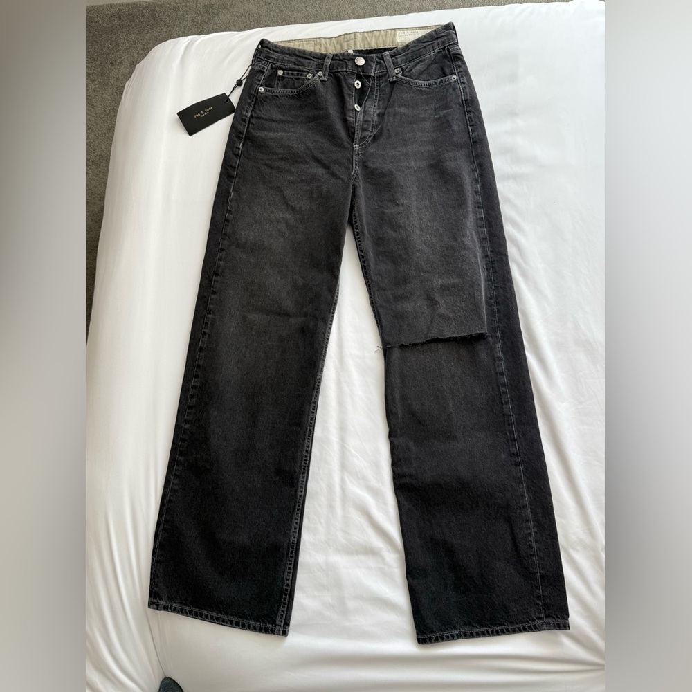 rag & bone Women's Logan Jeans in Black